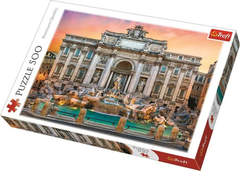 Puzzle 500 Fontanna Di Trevi Trefl