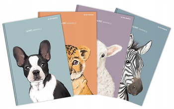 Brulion A7 80k Animal Kratka Szyty70g Top 2000