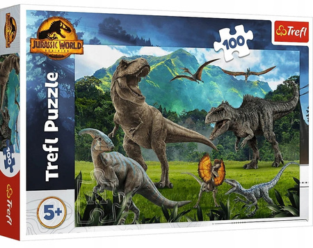 Puzzle 100 Park Jurajski Trefl