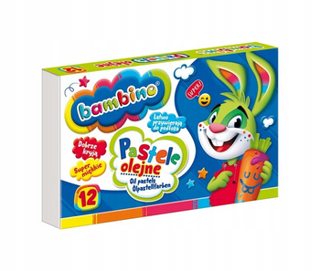Pastele Olejne Bambino 12 Kolorów Majewski