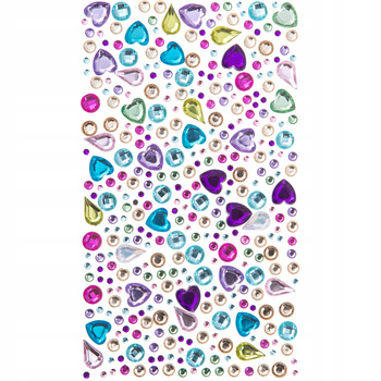 Kryształki Samoprzylepne, 250 Szt. Brights Dpcraft