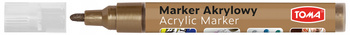 Marker Akrylowy TO-402 Brązowy 1 sztuka Toma