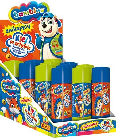 Klej Znikający W Sztyfcie Bambino 12G Majewski