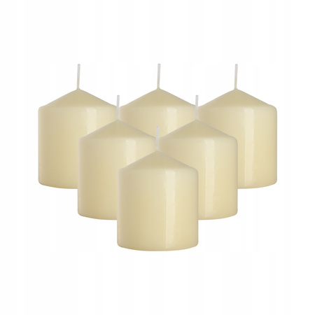 Świeca Walec 80/90 Ecru. Bispol