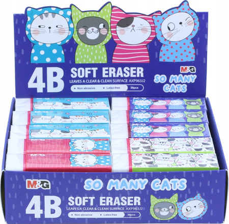 Gumka So Many Cats M&G Axp963J2 Happy Color, 1 sztuka (qx)