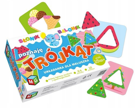 Poznaję Trójkat - Słonik Balonik Multigra