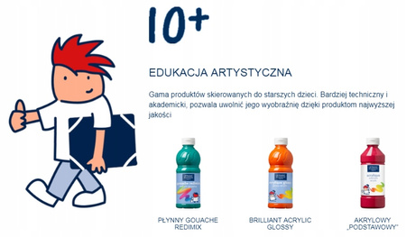 Farba Akrylowa 500ml Biała Lefranc Bourgeois