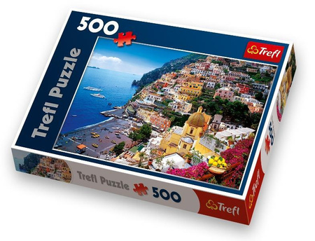 Puzzle 500 Trefl Positano-Włochy.