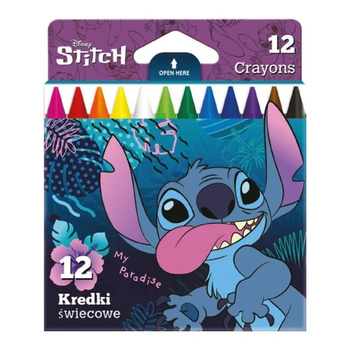 Disney Core Kredki Świecowe 12 Kol. Coolpack