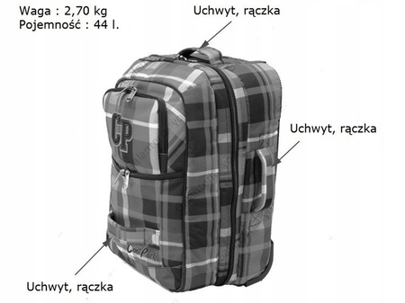 Walizka Cp Mała Na Kółkach 075 Coolpack