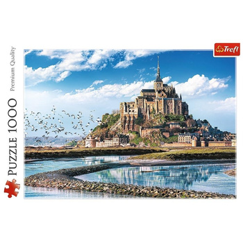 Puzzle 1000 Mont Saint-Michel, Francja Trefl