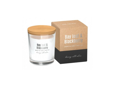 Sojowa Świeca Zapachowa Sn73-325 Liść Laurowy-Jeżyna Bispol