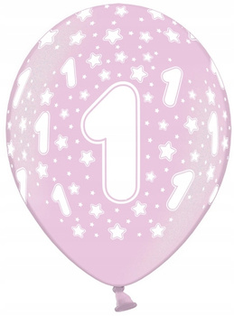 Balon Nadruk "1 G" B149 5szt Mktrade