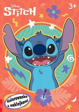 Disney Stitch. Kolorowanka Z Naklejkami Ameet