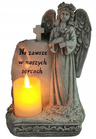 Znicz Figurka Led Aniołek 3/20/Xlt Znicz Polski