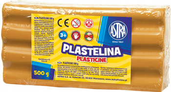 Plastelina 500G Pomaranczowa Astra