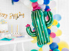 Baner Happy Birthday, Opalizujący, 16,5X62Cm Partydeco