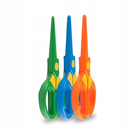 Nożyczki Plast. 12,5Cm Fss91304 Happy Color, 1 Sztuka