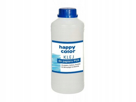 Klej Do Papieru Pva Butelka 500g Happy Color
