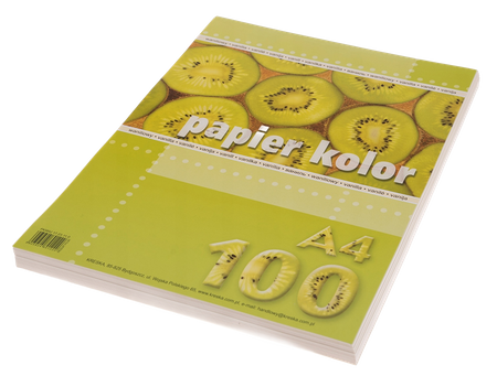 Papier Kolorowy A4-100 Waniliowy Kreska