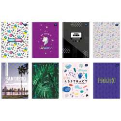 Brulion A5 96 Kratka Opr. Półtwarda Hybrid Interdruk