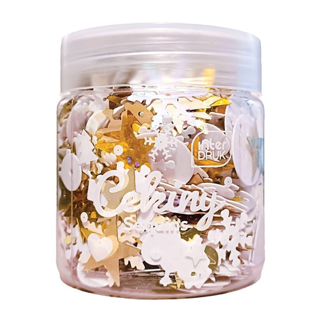 Cekiny Do Dekoracji 30g Winter Interdruk