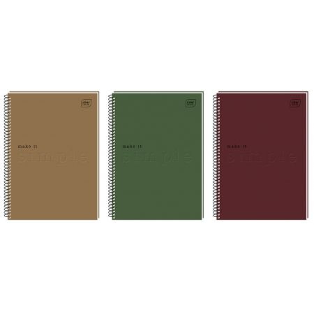 Kołozeszyt A4 50 Kratka Z Tłoc Simple Interdruk