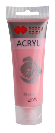 Farba Akrylowa 75Ml, Róż Pudrowy Pastelowy, Happy Color