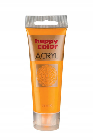 Farba Akrylowa 75Ml, Jasnoczerwony, Happy Color