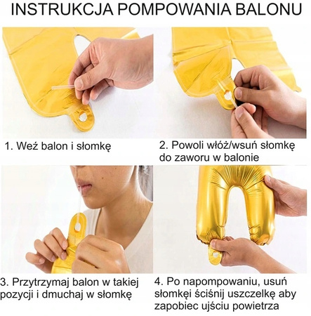 Balon Foliowy Gwiazdka, 48cm, Różowe Złoto Partydeco