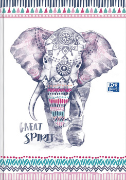 Brulion Oxford Boho A5 96K 90G Kratka Oxford