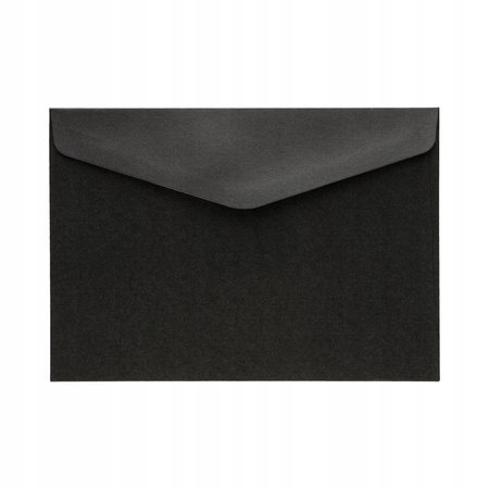 Koperta C5 Pearl Czarny 150g 10szt. Galeria Papieru