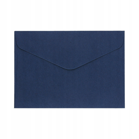 Koperta C6 Gład.Granat 120g 10szt Galeria Papieru