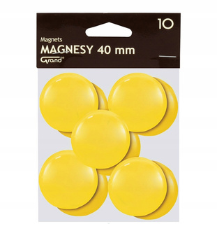 Magnes 40Mm Żółty Grand
