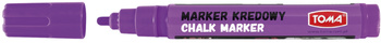 Marker Kredowy To-292 Różowy Ciemny Toma, 1 sztuka