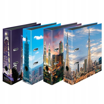 Segregator A4 80 Drapacze Chmur 50044436 Herlitz