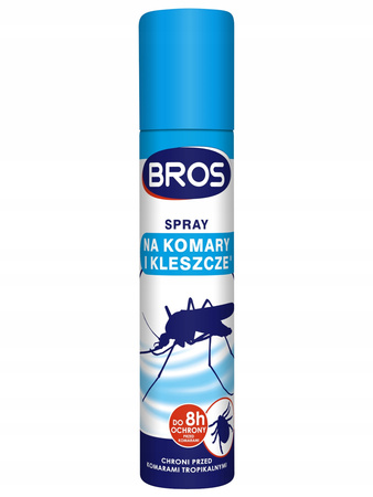 Spray Na Komary I Kleszcze 120/90Ml Bros