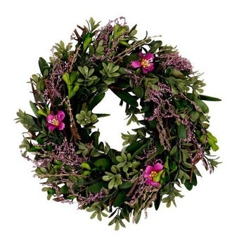 Wianek Wielkanocny 25cm Fioletowy Incood