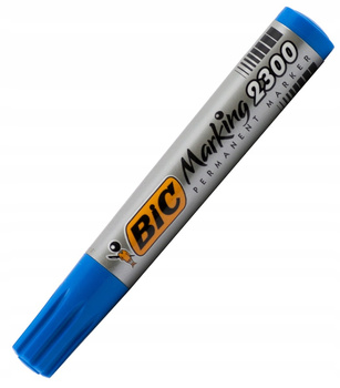 Marker Permanentny Okrągły Niebieski 2300 Bic, 1 sztuka