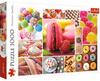 Puzzle 1000 Cukierki Kolaż Trefl