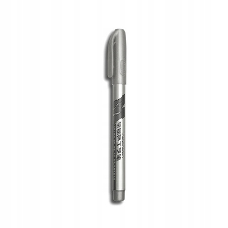 Marker Metaliczny 1-4mm Srebrny Happy Color, 1 sztuka