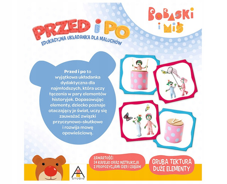 Przed I Po - Bobaski I Miś Trefl