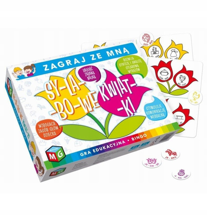 Sylabowe Kwiatki- Gra Edukacyjna Multigra