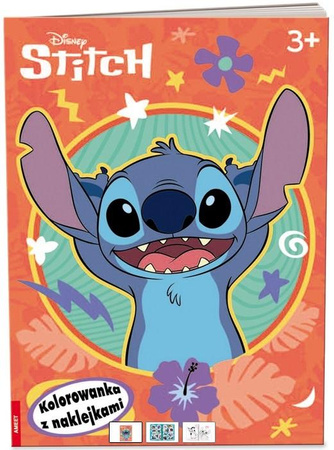 Disney Stitch. Kolorowanka Z Naklejkami Ameet