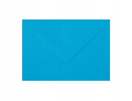 Koperta B6 Gładki Niebieski 150gr 10szt Galeria Papieru