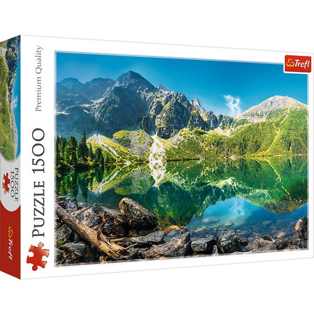 Puzzle 1500 Jezioro Morskie Oko, Tatry Trefl