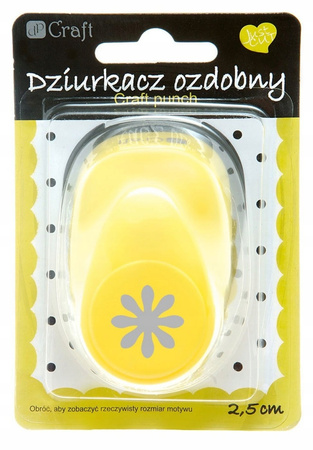 Dziurkacz Ozdobny 2,5cm Stokrotka Dpcraft