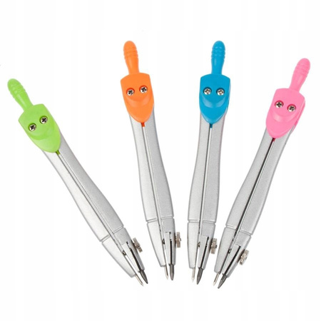 Cyrkiel Metalowy+Grafit Kol Etui Tuba Starpak, 1 sztuka qx