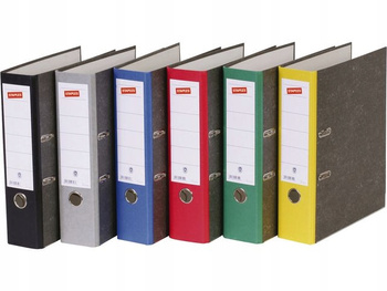 Segregator A4 8cm Czarny dźwigniowy Staples