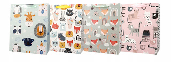 Torba Prezentowa 26x32 Koty, Lisy Incood